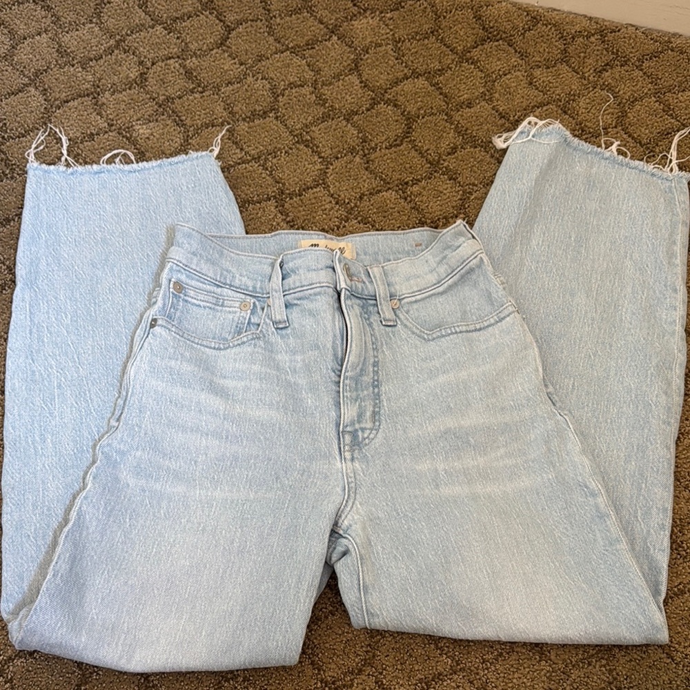 The perfect vintage wide leg crop jeans - Madewell